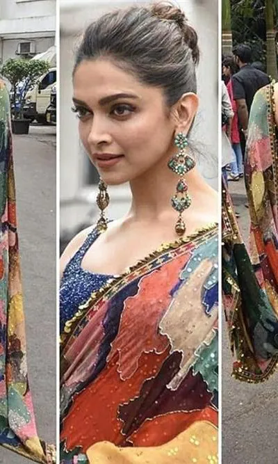 Love-multicoloured-outfits-Check-out-Deepika-Padukone’s-Sabyasachi-sari