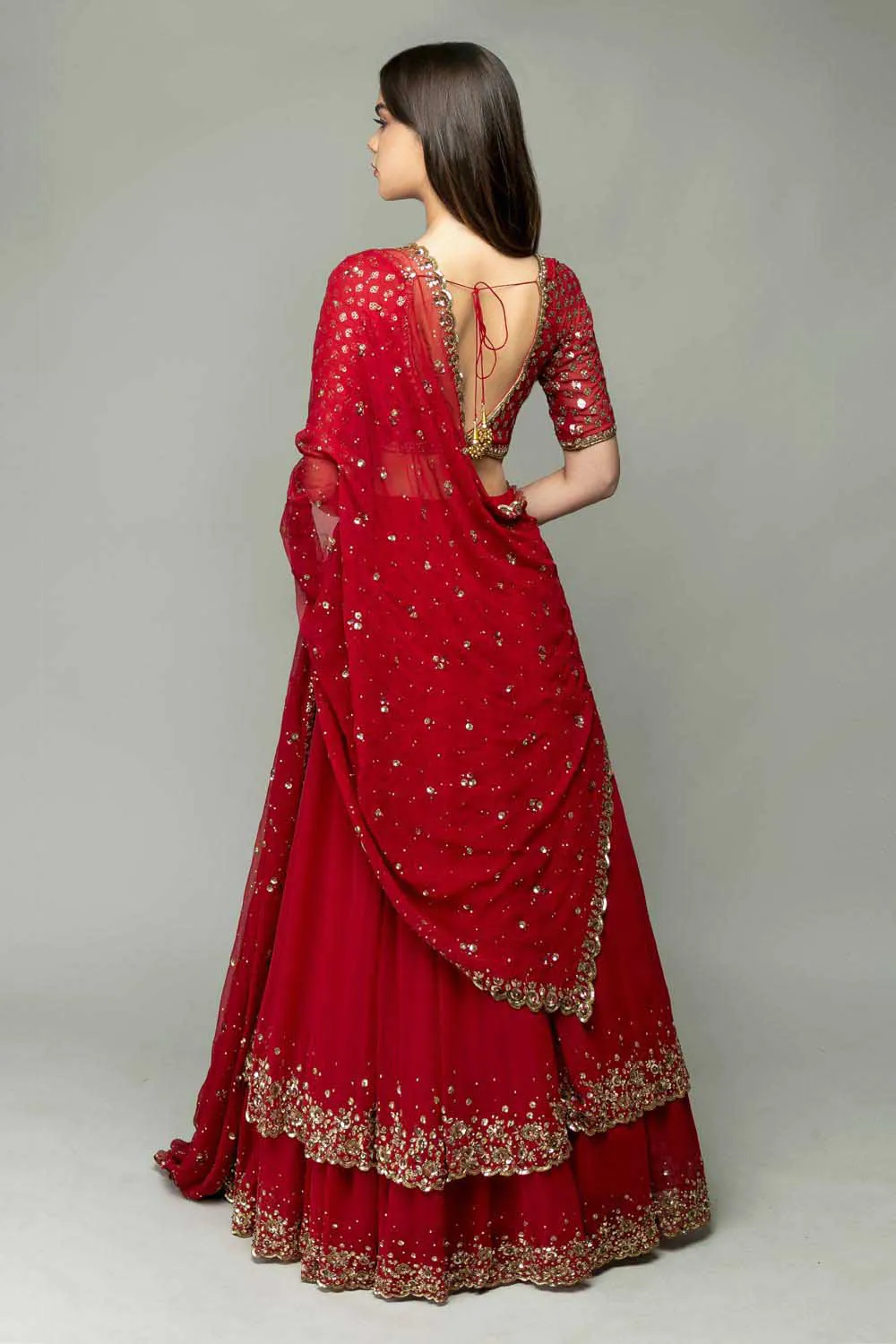 resplendent-red-color-trendy-sequence-work-ruffle-lehenga-choli