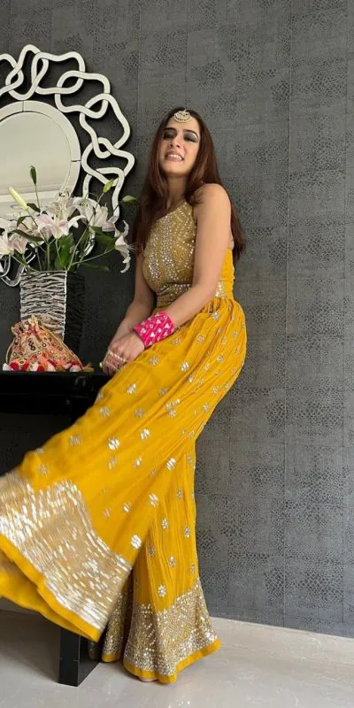 elegant-yellow-color-party-wear-sequin-work-jump-suit