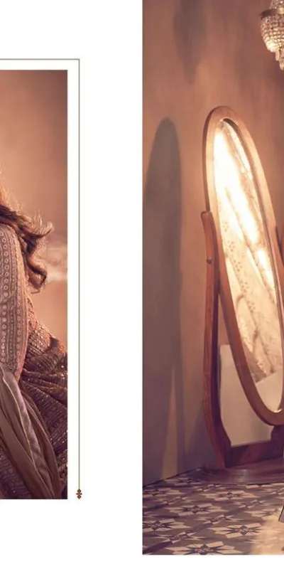 Glamorous Brown Color Heavy Georgette with Santoon And Embroidery Designer Work Suit