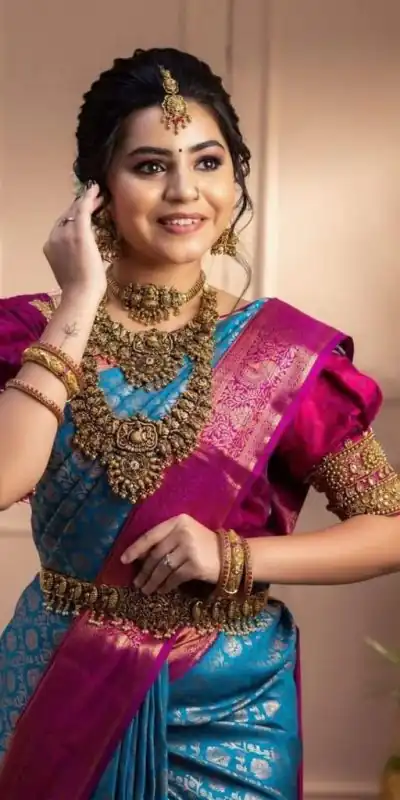 KP 4081 Blue Color Soft Lichi Silk Cloth Beautiful Rich Pallu Saree Casual, Party Wear, Wedding, Events Etc.   Expected Delivery 4-6 Working Days @ 1449/- | Sarees, Bollywood Sarees, Creative Sarees, Designer Sarees, Embroidered Sarees, Ethnic Saree, Modern Digital sarees, Party Wear Sarees