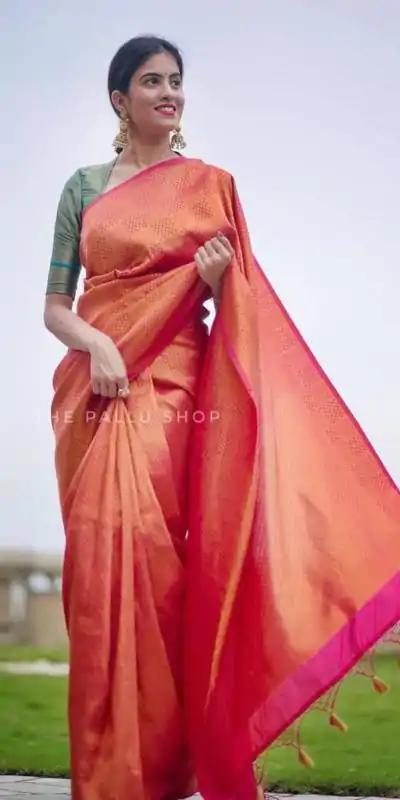 KP 4099 Pink Color Soft Lichi Silk Cloth Rich Pallu All Over Saree Events Casual, Wedding, Festive, Events Etc. Expected Delivery  4-6 Working Days @1349/- | Sarees, Bollywood Sarees, Creative Sarees, Designer Sarees, Embroidered Sarees, Ethnic Saree, Modern Digital sarees, Party Wear Sarees