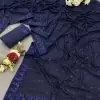 DF 3397 Blue Color Georgette Sequins Embroidery Work Saree Casual, Party Wear, Wedding, Events Etc Delivery Expected.4-6 Working Days 1799/- | Sarees, Bollywood Sarees, Creative Sarees, Designer Sarees, Embroidered Sarees, Ethnic Saree, Modern Digital sarees, Party Wear Sarees