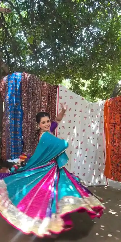 Ram 024 Blue Color Georgette Mirror Less khadi Print Lehenga Choli Casual, Wedding, Festive, Events Expected Delivery 4-6 Working Days @2649/- | Lehenga, Bollywood Lehenga, Creative Lehenga, Designer Lehenga, Embroidered Lehenga, Party Wear Lehenga