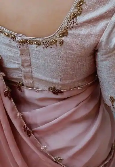 AC Lady Pink Color Rangoli Silk Handwork And Cutwork With Pearl Saree Casual, Wedding, Festive, Events . Expected Delivery  4-6 Working Days @1899/- only                                                                                                                                             | Sarees, Bollywood Sarees, Creative Sarees, Designer Sarees, Embroidered Sarees, Ethnic Saree, Modern Digital sarees, Party Wear Sarees