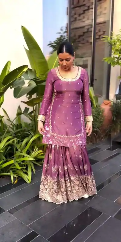 Pretty Pink Color Twill Net With Heavy Embroidery Sequence Work Salwar Suit