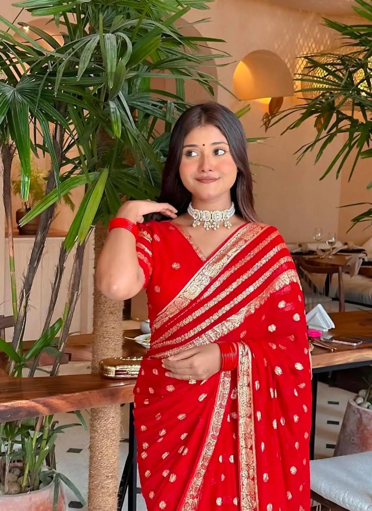 MS Pani Red Color Viscose Georgette With Pure Jacquard Zari Saree Casual, Wedding, Festive, Events . Expected Delivery  4-6 Working Days @1599/- only | Sarees, Bollywood Sarees, Creative Sarees, Designer Sarees, Embroidered Sarees, Ethnic Saree, Modern Digital sarees, Party Wear Sarees