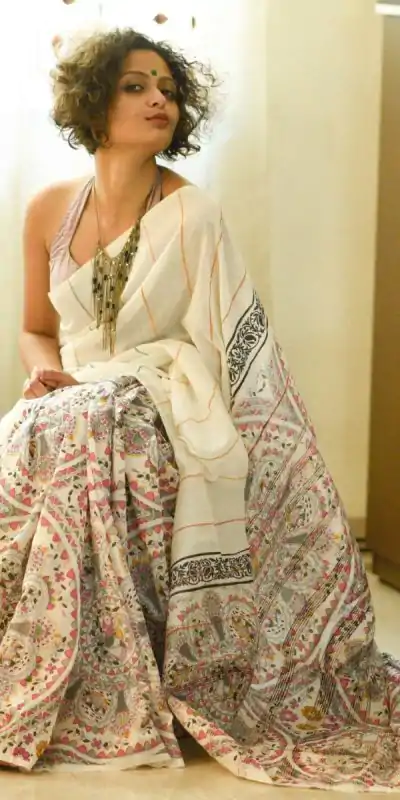 KT 197 White Color S Heavy Dola Silk Digital Print Saree Casual, Wedding, Festive, Events . Expected Delivery  4-6 Working Days @1449/- only                                                                                                                                             | Sarees, Bollywood Sarees, Creative Sarees, Designer Sarees, Embroidered Sarees, Ethnic Saree, Modern Digital sarees, Party Wear Sarees