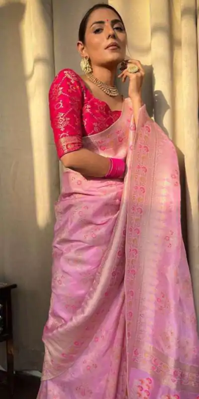  MS 476 Peach Color Soft Lichi Silk Kubera Pattu On All Over Saree Casual, Wedding, Festive, Events . Expected Delivery  4-6 Working Days @1299/- only                                                                                                                                             | Sarees, Bollywood Sarees, Creative Sarees, Designer Sarees, Embroidered Sarees, Ethnic Saree, Modern Digital sarees, Party Wear Sarees