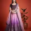 RC 266 Purple Color Chinon Embroidery and Sequins Lehenga Choli Wedding, Party, Festive, Events Etc. Delivery 4-6 Working Days Rs 2399 | Lehenga, Bollywood Lehenga, Creative Lehenga, Designer Lehenga, Embroidered Lehenga, Party Wear Lehenga