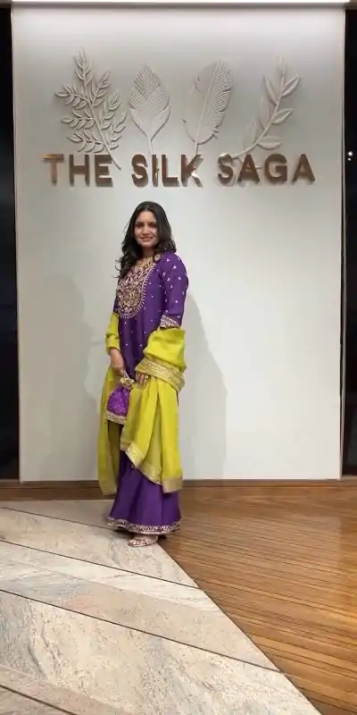 ZSR 3109 Purple Chinnon Silk With 5mm Embroidery Sequence Work Salwar Suit Casual, Wedding, Party, Festive, Events Etc.4-6 Working Days@ 1999/-only | Jump Suits, Salwar suit, Casual Suits, Creative suits, Designer Suits, Palazzo Suits, Party Wear Suits, Patiala Suits, Straight Suits