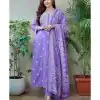 MF 1002 Purple rayon cotton with embroidery work Salwar Suit  Casual, Wedding, Party, Festive, Events Etc.4-6 Working Days@ 1449/-only | Jump Suits, Salwar suit, Casual Suits, Creative suits, Designer Suits, Palazzo Suits, Party Wear Suits, Patiala Suits, Straight Suits