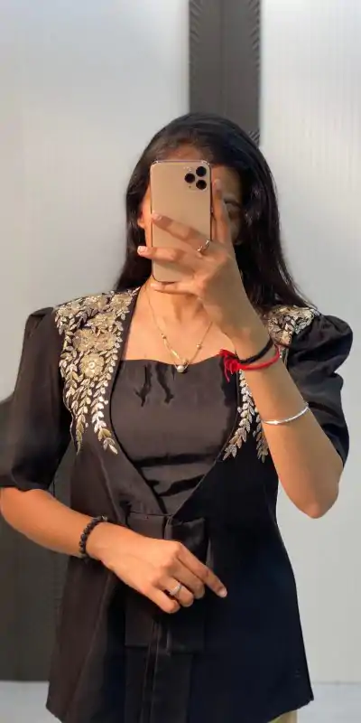  LG1899 Black & Cream Color French Crape With Sequence Embroidery Dhoti Suit Casual, Wedding, Party, Festive, Events Etc.4-6 Working Days@ 2049/-only | Jump Suits, Salwar suit, Casual Suits, Creative suits, Designer Suits, Palazzo Suits, Party Wear Suits, Patiala Suits, Straight Suits