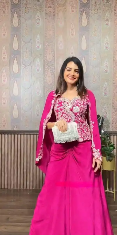 LG 1935 Pink Color Chinon Sequence Embroidery Work Dhoti Suit Casual, Wedding, Festive, Events. Expected Delivery 4-6 Working Days @1999/- only | Jump Suits, Salwar suit, Casual Suits, Creative suits, Designer Suits, Palazzo Suits, Party Wear Suits, Patiala Suits, Straight Suits