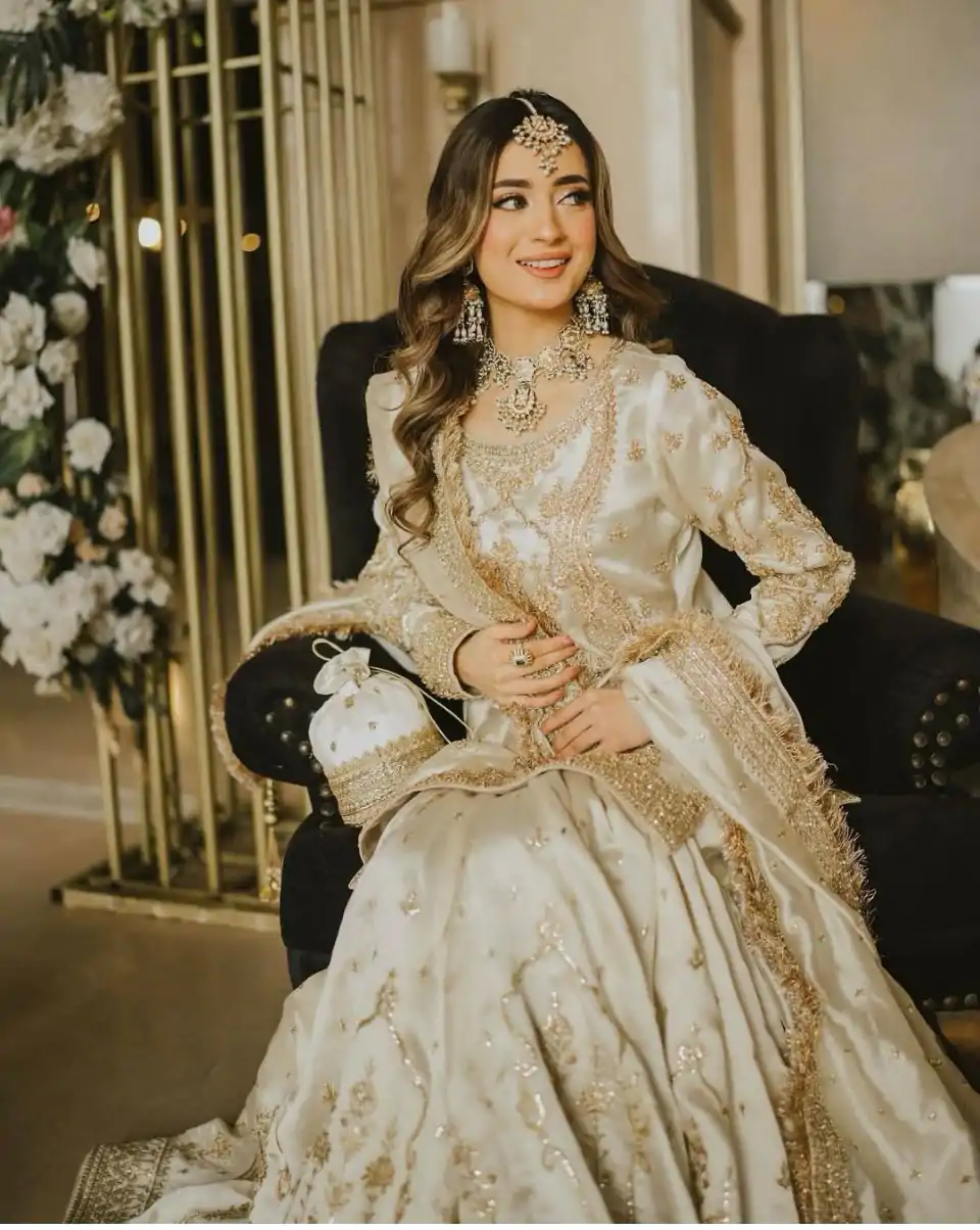 VLM 270 Half White Color Chinon Silk Embroidery Work Salwar Suit Casual, Wedding, Festive, Events . Expected Delivery 4-6 Working Days @2299/- only | Jump Suits, Salwar suit, Casual Suits, Creative suits, Designer Suits, Palazzo Suits, Party Wear Suits, Patiala Suits, Straight Suits