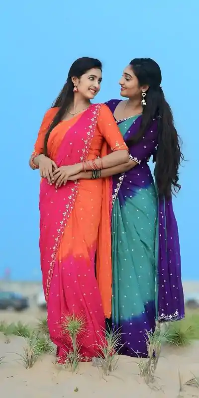  AC Soniya3 Orange Pink Color Chinnon Embroidery Sequence Saree Casual, Wedding, Festive, Events . Expected Delivery  4-6 Working Days @1999/- only      | Sarees, Bollywood Sarees, Creative Sarees, Designer Sarees, Embroidered Sarees, Ethnic Saree, Modern Digital sarees, Party Wear Sarees