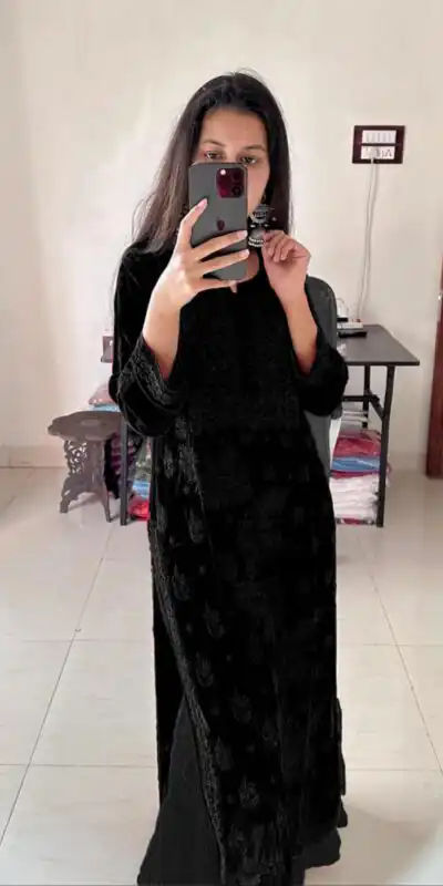 BE 354 black Color Georgette With Embroidery Work Salwar Suit Casual, Wedding, Festive, Events . Expected Delivery  4-6 Working Days @1899/- only      | Jump Suits, Salwar suit, Casual Suits, Creative suits, Designer Suits, Palazzo Suits, Party Wear Suits, Patiala Suits, Straight Suits