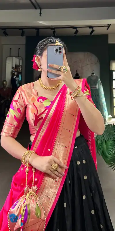 LNB 2006 Black Color Jacquard Silk Weaving Zari Work Lace Touch Up Lehenga Choli Wedding, Party, Festive, Events Etc. Delivery 4-6 Working Days Rs 3499 | Lehenga, Bollywood Lehenga, Creative Lehenga, Designer Lehenga, Embroidered Lehenga, Party Wear Lehenga