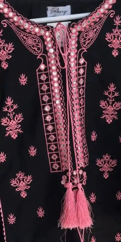 LG 1993 Black Color Roman Silk Embroidery Work Mirror Work Salwar Suit Casual, Wedding, Festive, Events . Expected Delivery  4-6 Working Days @2099/- only      | Jump Suits, Salwar suit, Casual Suits, Creative suits, Designer Suits, Palazzo Suits, Party Wear Suits, Patiala Suits, Straight Suits