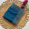 DF 3467 Blue Color Jimmy Choo Full Zarkhan Diamond Work Saree Casual, Wedding, Festive, Events . Expected Delivery  4-6 Working Days @2099/- only                                                                                | Sarees, Bollywood Sarees, Creative Sarees, Designer Sarees, Embroidered Sarees, Ethnic Saree, Modern Digital sarees, Party Wear Sarees