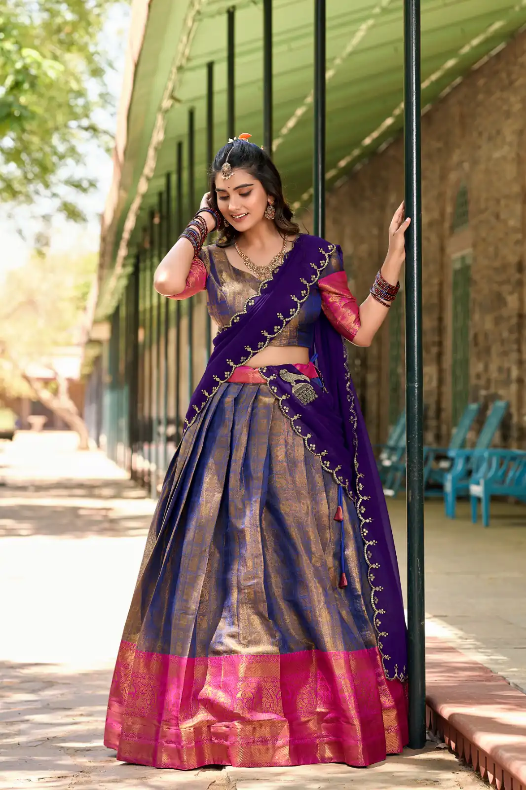 LNB 2020 Blue Color Kanjivaram Zari Weaving Work Lehenga Choli Wedding, Party, Festive, Events Etc. Delivery 4-6 Working Days Rs 1899 | Lehenga, Bollywood Lehenga, Creative Lehenga, Designer Lehenga, Embroidered Lehenga, Party Wear Lehenga