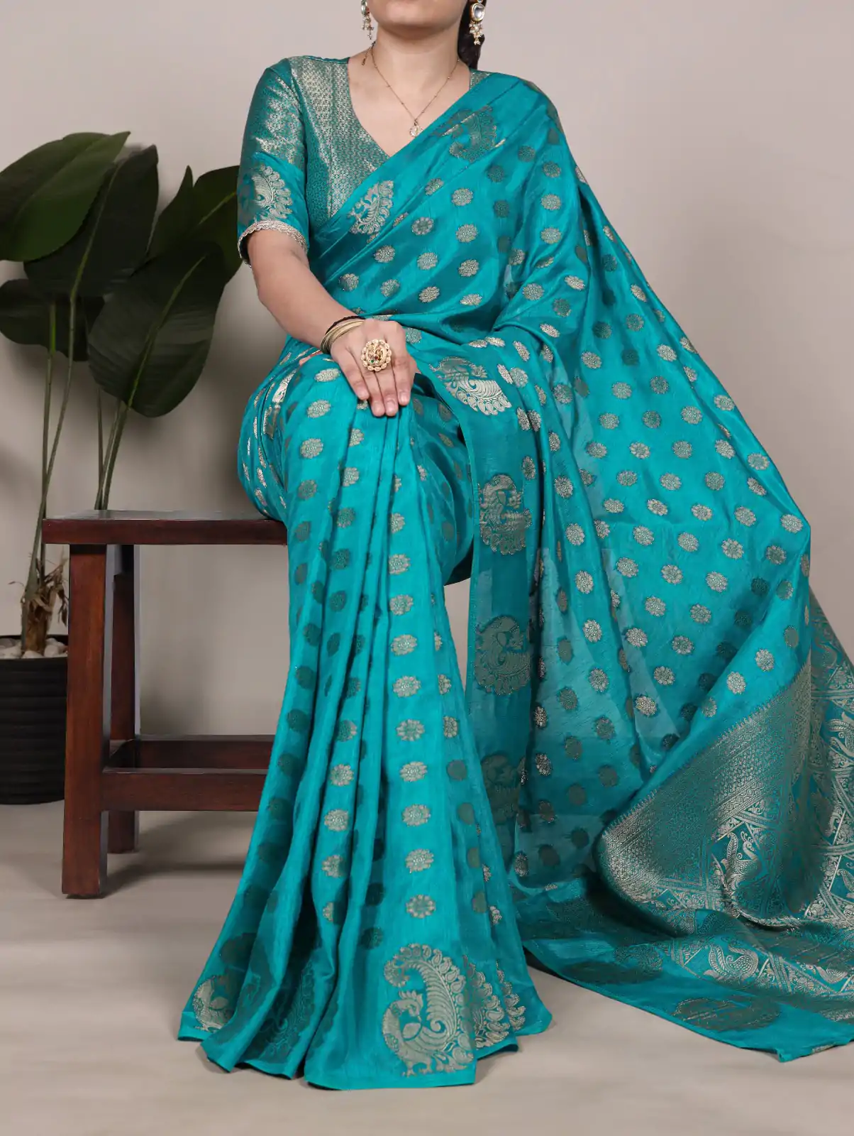 YNF 7904 Firozi Color Roop Silk Zari Weaving Work Saree Casual, Wedding, Festive, Events . Expected Delivery  4-6 Working Days @1749/- only                                                                                | Sarees, Bollywood Sarees, Creative Sarees, Designer Sarees, Embroidered Sarees, Ethnic Saree, Modern Digital sarees, Party Wear Sarees