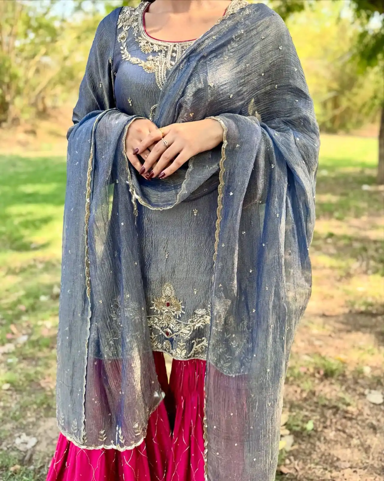 BE 380 Gray Fandy Salwar Suit Perfect for Wedding, Party, Ethnic Day, Family Gatherings, Sangeet . Available at ₹1999 only. Delivery 4-6 Working Days | Jump Suits, Tops & Bottoms, Track Suits, Salwar suit, Casual Suits, Creative suits, Designer Suits, Palazzo Suits, Party Wear Suits, Patiala Suits, Straight Suits, Trendy Wear