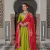 LG 1970 Green Color Chinon Lace On Border Latkan Dori Salwar Suit Casual, Wedding, Festive, Events . Expected Delivery  4-6 Working Days @1999/- only      | Jump Suits, Salwar suit, Casual Suits, Creative suits, Designer Suits, Palazzo Suits, Party Wear Suits, Patiala Suits, Straight Suits