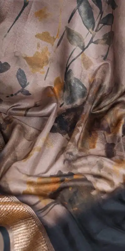 YNF 7015 Green Color Tussar Silk With Viscose Border Printed Saree Casual, Wedding, Festive, Events . Expected Delivery  4-6 Working Days @1699/- only                                                                                | Sarees, Bollywood Sarees, Creative Sarees, Designer Sarees, Embroidered Sarees, Ethnic Saree, Modern Digital sarees, Party Wear Sarees