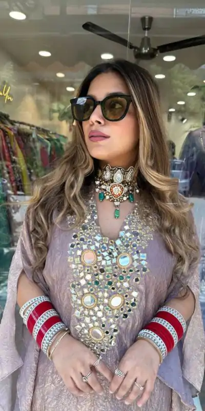 LG 1890 Onion Color Fendy Embroidery With Real Mirror Work Salwar Suit Casual, Wedding, Festive, Events . Expected Delivery  4-6 Working Days @1849/- only      | Jump Suits, Salwar suit, Casual Suits, Creative suits, Designer Suits, Palazzo Suits, Party Wear Suits, Patiala Suits, Straight Suits