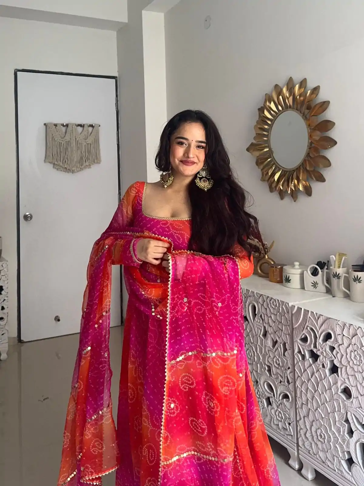 YNF 5010 Peach Color Georgette Floral Print With Lace Touch Up Gown Casual, Wedding, Festive, Events . Expected Delivery  4-6 Working Days @1849/- only      | Gowns, Bollywood Gowns, Creative Gowns, Designer Gowns, Embroidered Gowns, Party Wear Gowns