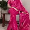 YNF 7904 Pink Color Roop Silk Zari Weaving Work Saree Casual, Wedding, Festive, Events . Expected Delivery  4-6 Working Days @1749/- only                                                                                | Sarees, Bollywood Sarees, Creative Sarees, Designer Sarees, Embroidered Sarees, Ethnic Saree, Modern Digital sarees, Party Wear Sarees