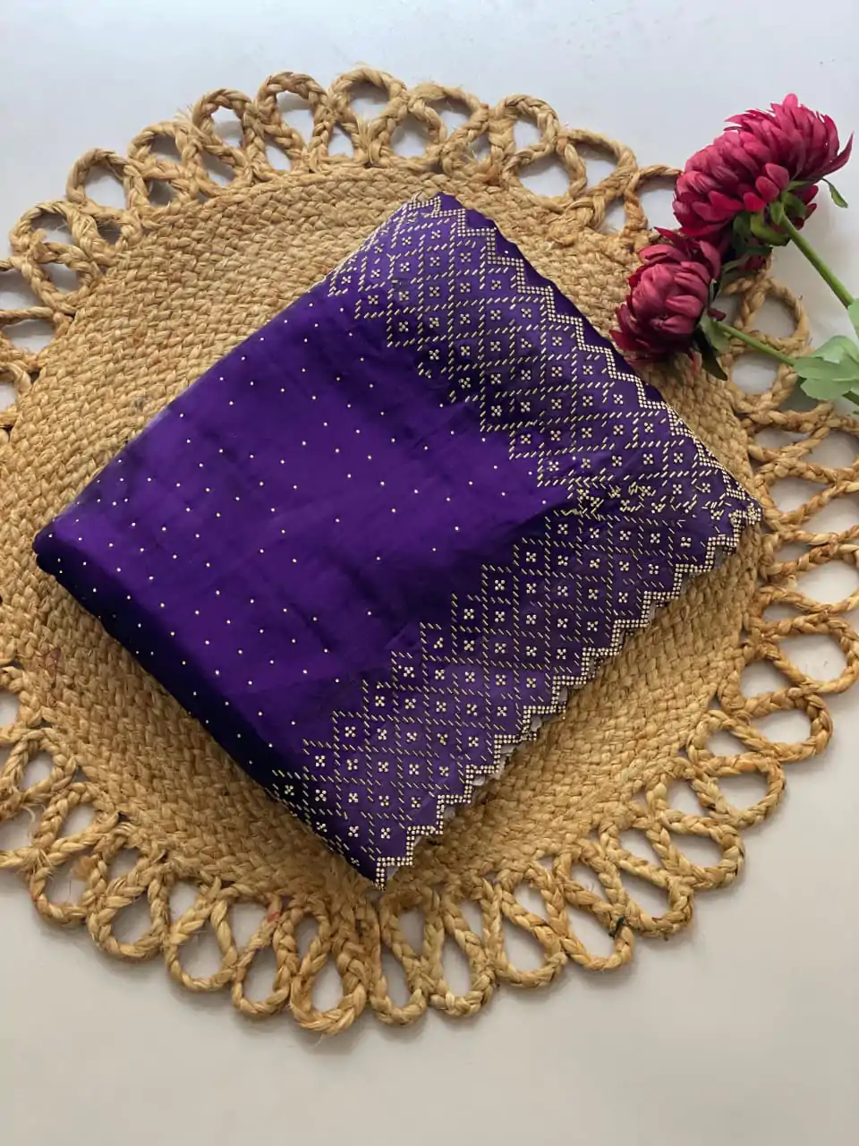 DF 3467 Purple Color Jimmy Choo Full Zarkhan Diamond Work Saree Casual, Wedding, Festive, Events . Expected Delivery  4-6 Working Days @2099/- only                                                                                | Sarees, Bollywood Sarees, Creative Sarees, Designer Sarees, Embroidered Sarees, Ethnic Saree, Modern Digital sarees, Party Wear Sarees
