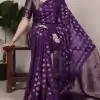 YNF 7904 Purple Color Roop Silk Zari Weaving Work Saree Casual, Wedding, Festive, Events . Expected Delivery  4-6 Working Days @1749/- only                                                                                | Sarees, Bollywood Sarees, Creative Sarees, Designer Sarees, Embroidered Sarees, Ethnic Saree, Modern Digital sarees, Party Wear Sarees