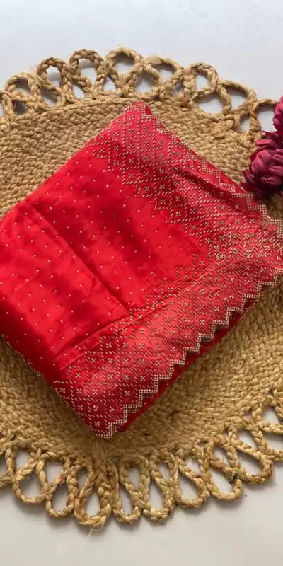 DF 3467 Red Color Jimmy Choo Full Zarkhan Diamond Work Saree Casual, Wedding, Festive, Events . Expected Delivery  4-6 Working Days @2099/- only                                                                                | Sarees, Bollywood Sarees, Creative Sarees, Designer Sarees, Embroidered Sarees, Ethnic Saree, Modern Digital sarees, Party Wear Sarees