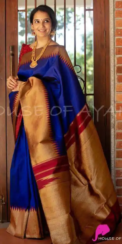 KP 3053 Royal Blue Soft Lichi Silk With Lace Jacquard Border Saree Work. Grab it for ₹1449. Delivery 4-6 Working Days. Shop now. | Sarees, Bollywood Sarees, Creative Sarees, Designer Sarees, Embroidered Sarees, Ethnic Saree, Modern Digital sarees, Party Wear Sarees