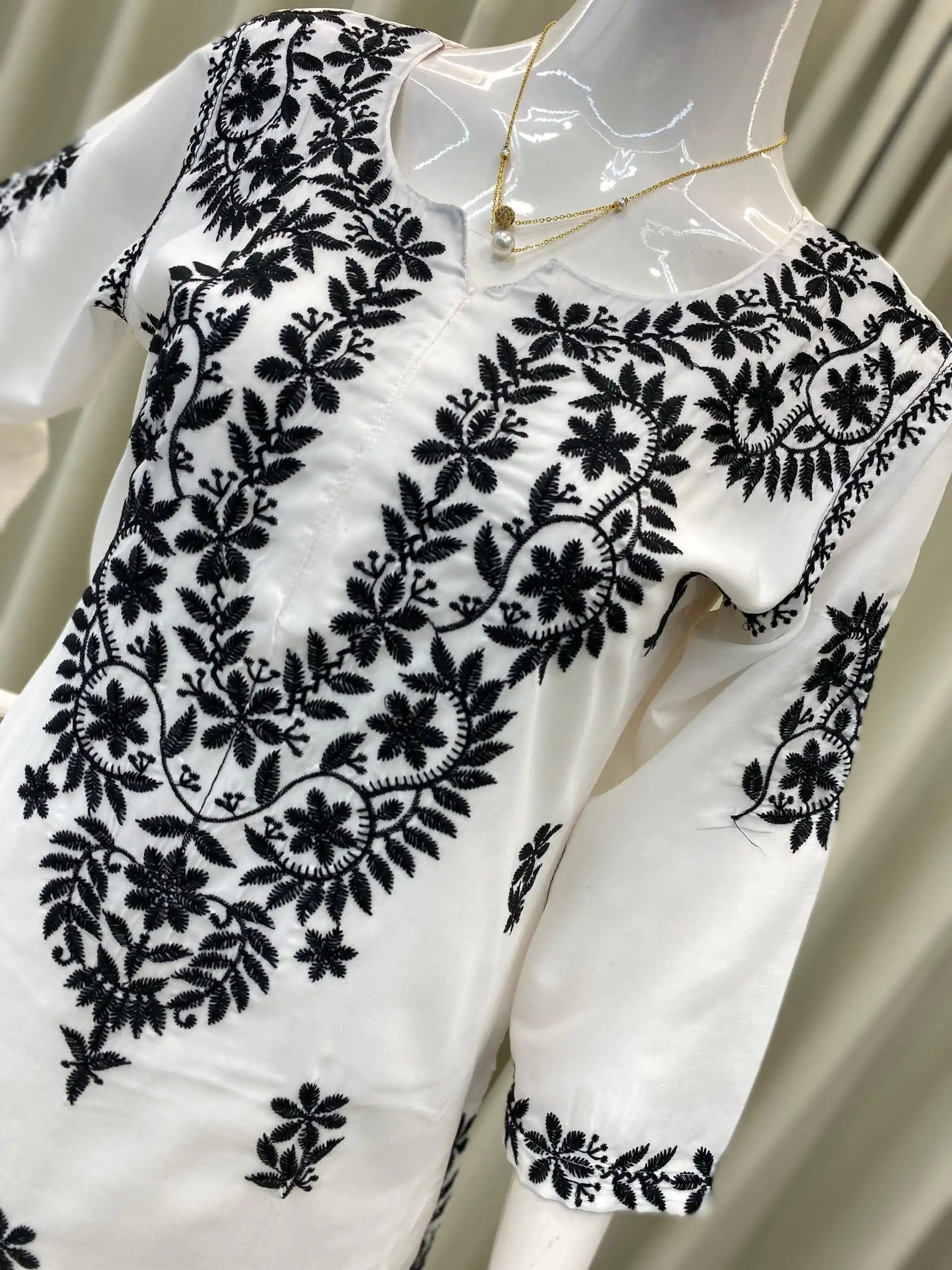 BE 376 White Color Muslin Embroidery Work Salwar Suit Casual, Wedding, Festive, Events . Expected Delivery  4-6 Working Days @1849/- only      | Jump Suits, Salwar suit, Casual Suits, Creative suits, Designer Suits, Palazzo Suits, Party Wear Suits, Patiala Suits, Straight Suits