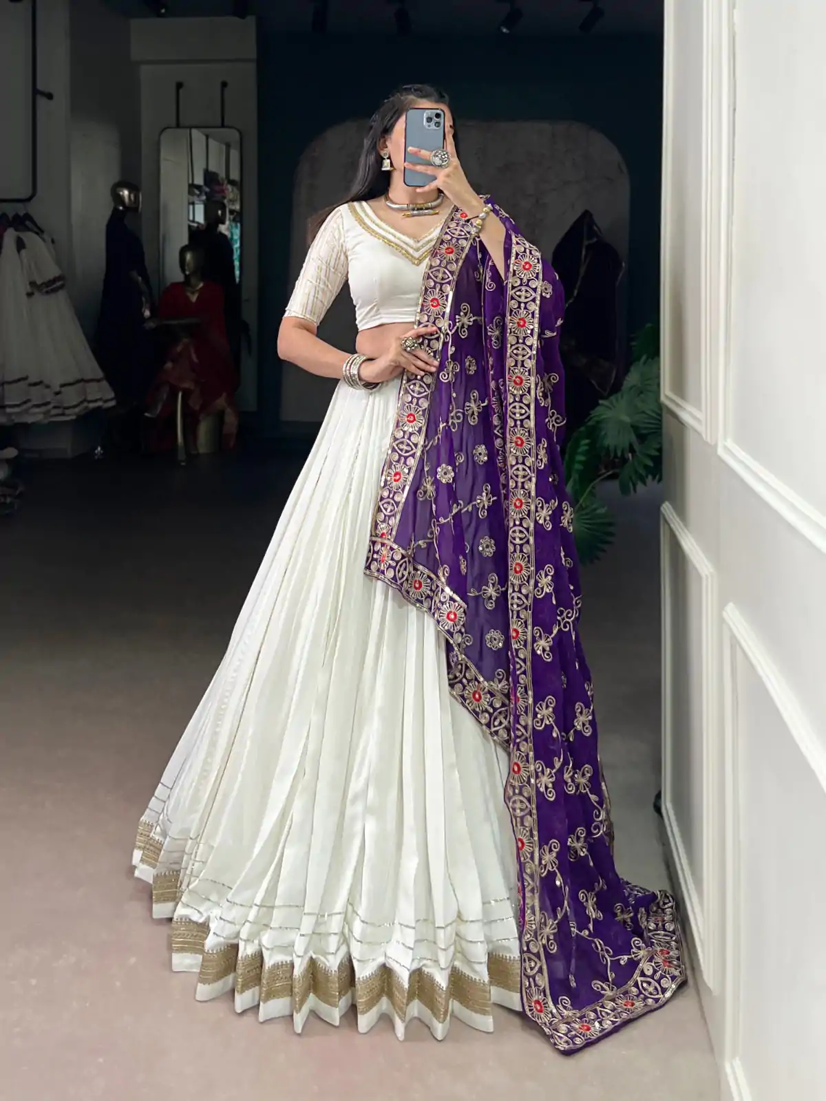 LNB 1665 White Color Pure Rayon Zari Weaving Work With Lace Touch Up Lehenga Choli Wedding, Party, Festive, Events Etc. Delivery 4-6 Working Days Rs 3399 | Lehenga, Bollywood Lehenga, Creative Lehenga, Designer Lehenga, Embroidered Lehenga, Party Wear Lehenga