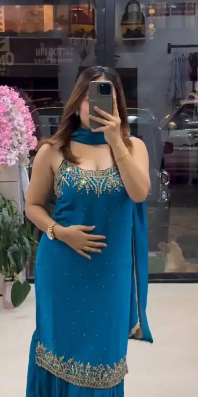 KD 1531 Blue Faux Georgette Lace Work Salwar Suit in . Wedding, Party, Festive, Events, Grab it for ₹2399. Delivery 4-6 Working Days. Shop now. | Jump Suits, Tops & Bottoms, Track Suits, Salwar suit, Casual Suits, Creative suits, Designer Suits, Palazzo Suits, Party Wear Suits, Patiala Suits, Straight Suits, Trendy Wear