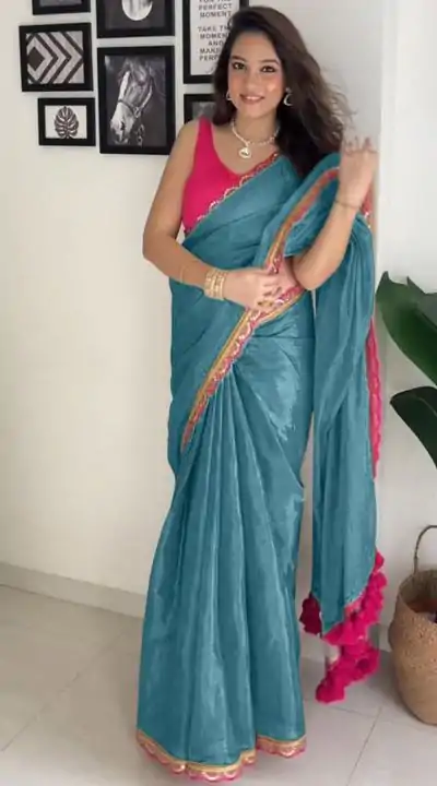 SC 353 Blue Pure Erode Silk With Lace Work & Embroidery Work Saree . Affordable Price ₹1399. Delivery 4-6 Working Days. Shop now. | Sarees, Bollywood Sarees, Creative Sarees, Designer Sarees, Embroidered Sarees, Ethnic Saree, Modern Digital sarees, Party Wear Sarees