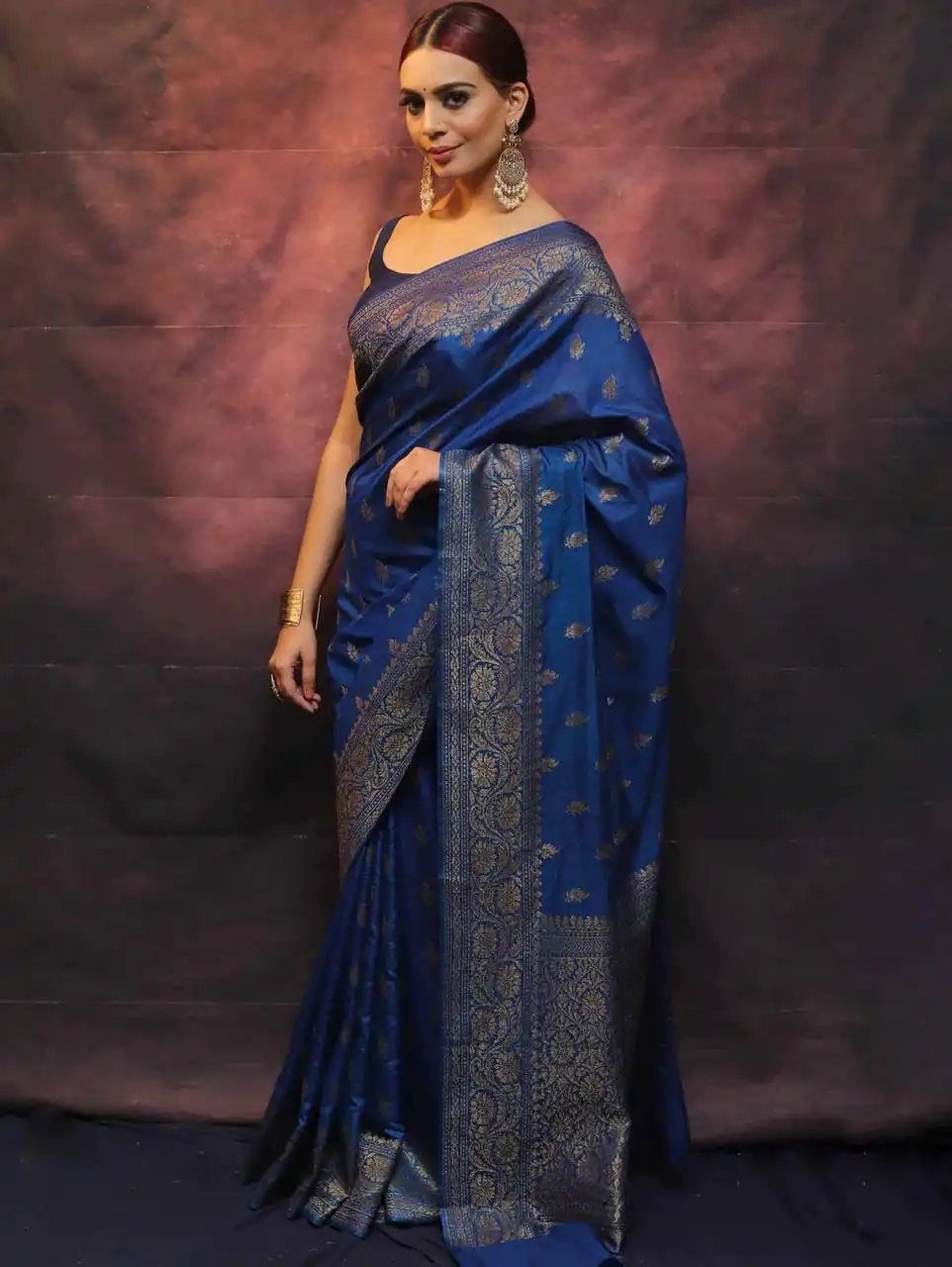 KP 6010 Blue Soft Lichi Silk Jacquard Saree Perfect for Wedding, Party, Traditional Day, Family Gatherings, Sangeet . Grab it for ₹1349. Delivery 4-6 W | Sarees, Bollywood Sarees, Creative Sarees, Designer Sarees, Embroidered Sarees, Ethnic Saree, Modern Digital sarees, Party Wear Sarees
