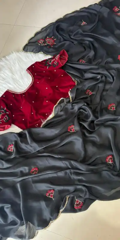 AC AZAELEA Dark Blue Rangoli Silk Lace Work & Resham Work Saree with . Exclusive Offer ₹2549. Delivery 4-6 Working Days. Shop now. | Sarees, Bollywood Sarees, Creative Sarees, Designer Sarees, Embroidered Sarees, Ethnic Saree, Modern Digital sarees, Party Wear Sarees