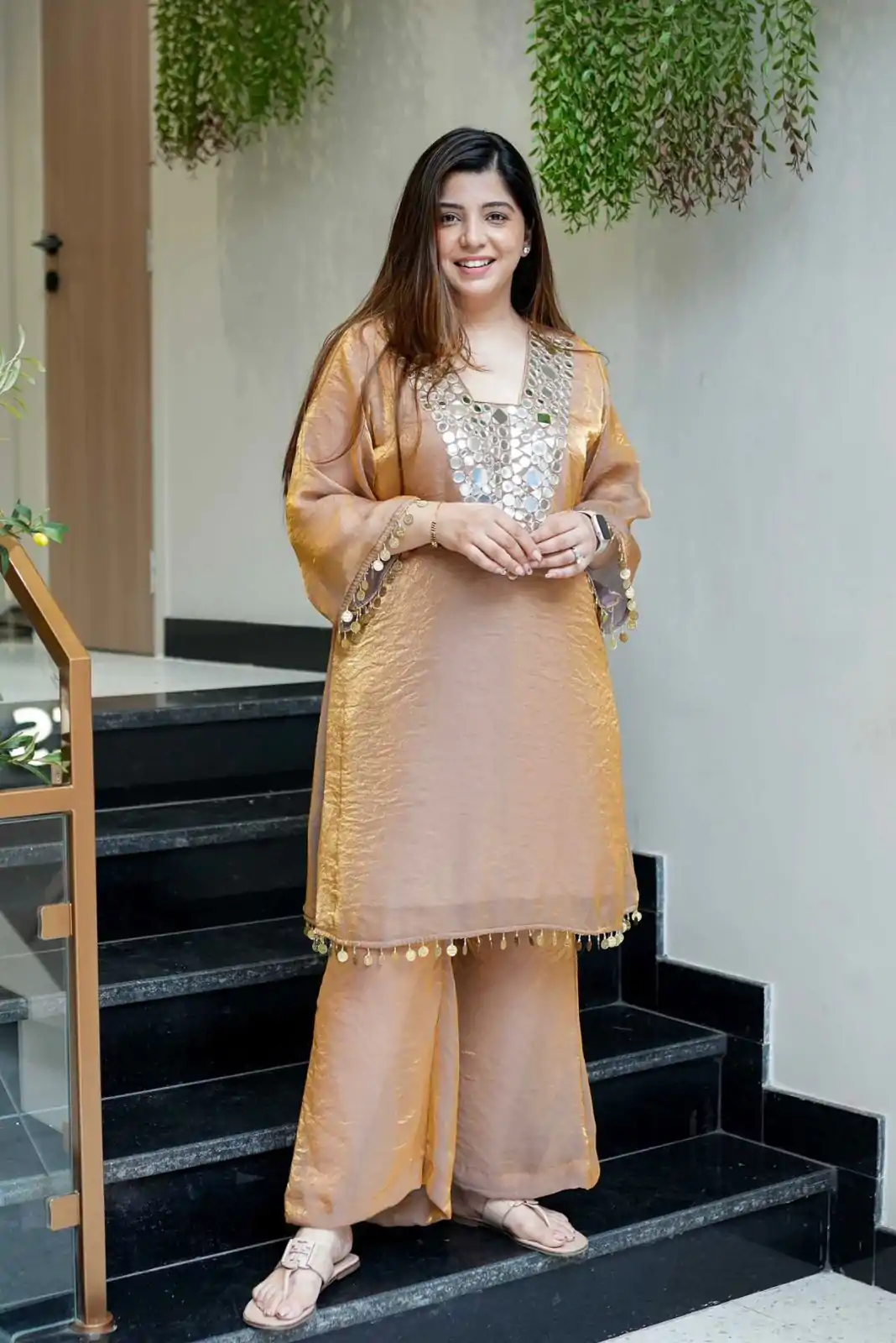 LG 1999 Gold Fendy With Mirror Work & Embroidery Work Salwar Suit able Price ₹1799 Afford. Delivery 4-6 Working Days. Shop now. | Jump Suits, Tops & Bottoms, Track Suits, Salwar suit, Casual Suits, Creative suits, Designer Suits, Palazzo Suits, Party Wear Suits, Patiala Suits, Straight Suits, Trendy Wear