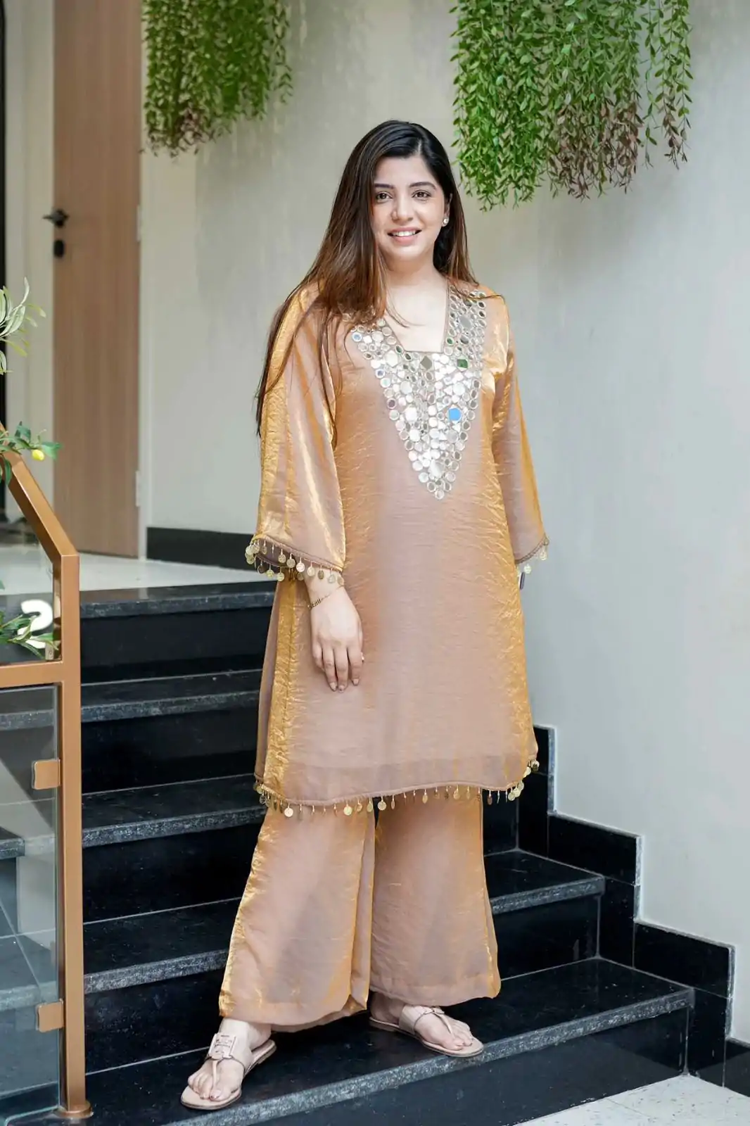 LG 1999 Gold Fendy With Mirror Work & Embroidery Work Salwar Suit able Price ₹1799 Afford. Delivery 4-6 Working Days. Shop now. | Jump Suits, Tops & Bottoms, Track Suits, Salwar suit, Casual Suits, Creative suits, Designer Suits, Palazzo Suits, Party Wear Suits, Patiala Suits, Straight Suits, Trendy Wear