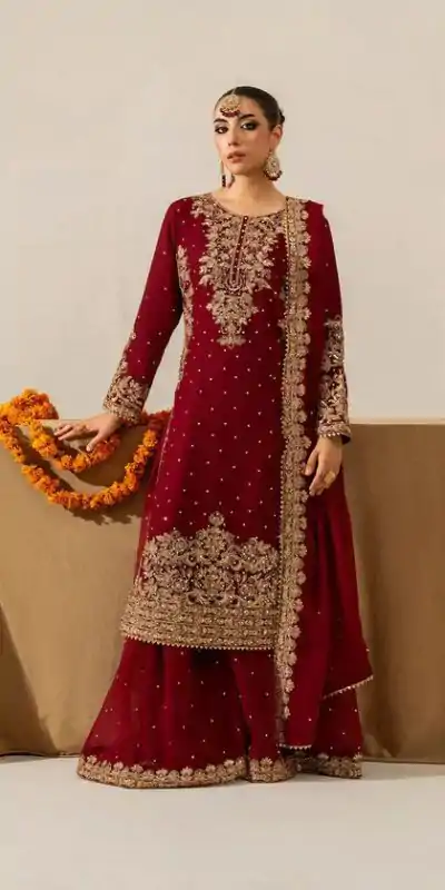 RTC 5901 Maroon Faux Georgette Salwar Suit Perfect for Wedding, Party, Raksha Bandhan, Eid, Pooja –. Introductory Price ₹2449. Delivery 4-6 Working Days. | Jump Suits, Salwar suit, Casual Suits, Creative suits, Designer Suits, Palazzo Suits, Party Wear Suits, Patiala Suits, Straight Suits