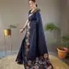 KP 6003 Navy Blue Soft Lichi Silk Cloth Lace Work & Lace Border Saree in Best Price ₹1399. Delivery 4-6 Working Days. Shop now. | Sarees, Bollywood Sarees, Creative Sarees, Designer Sarees, Embroidered Sarees, Ethnic Saree, Modern Digital sarees, Party Wear Sarees