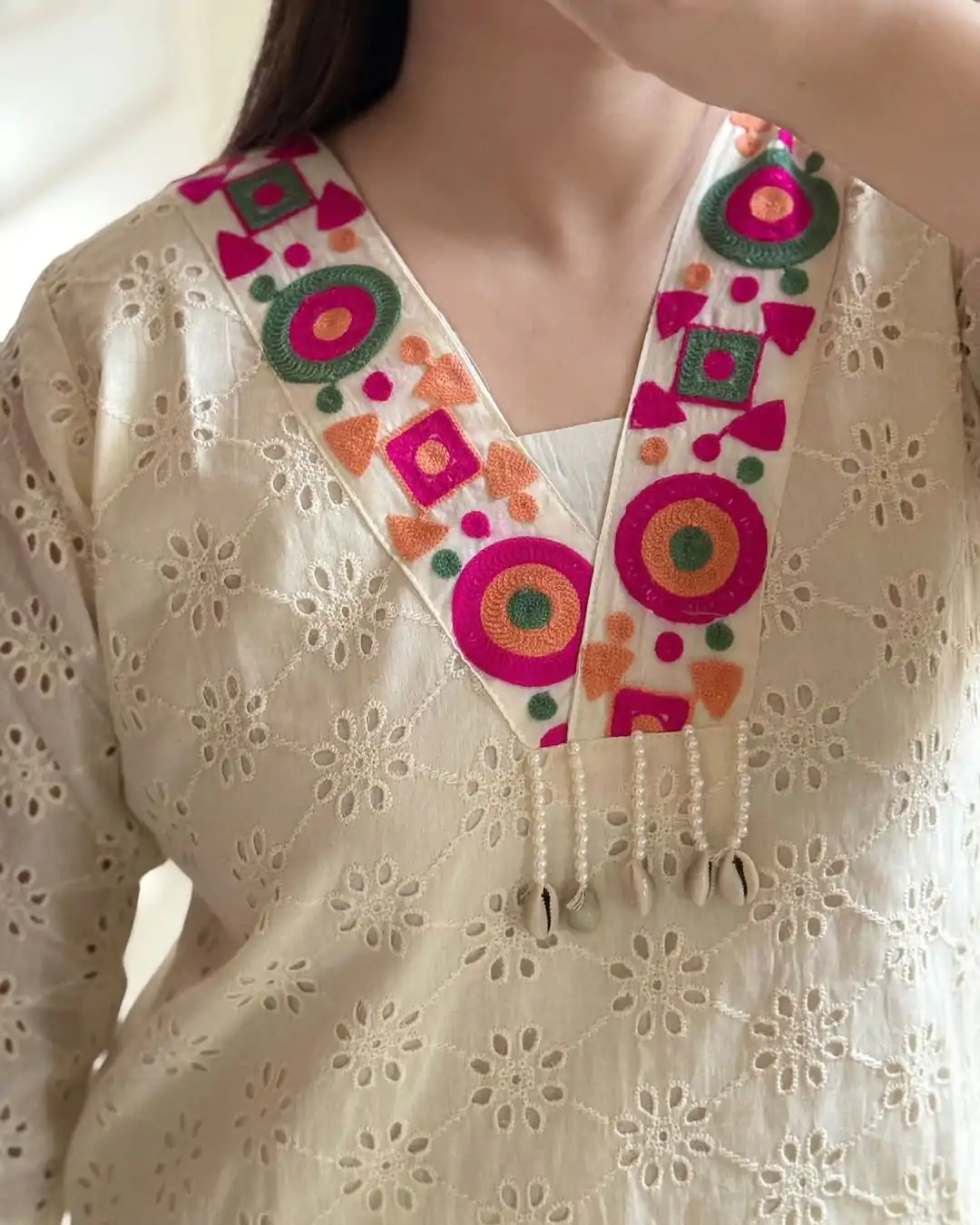 ZSR 3137 Off White | Off White Cotton Salwar Suit with Embroidery Work & Thread Embroidery. Introductory Price ₹1899. Delivery 4-6 Working Days. Shop now. | Jump Suits, Tops & Bottoms, Track Suits, Salwar suit, Casual Suits, Creative suits, Designer Suits, Palazzo Suits, Party Wear Suits, Patiala Suits, Straight Suits, Trendy Wear