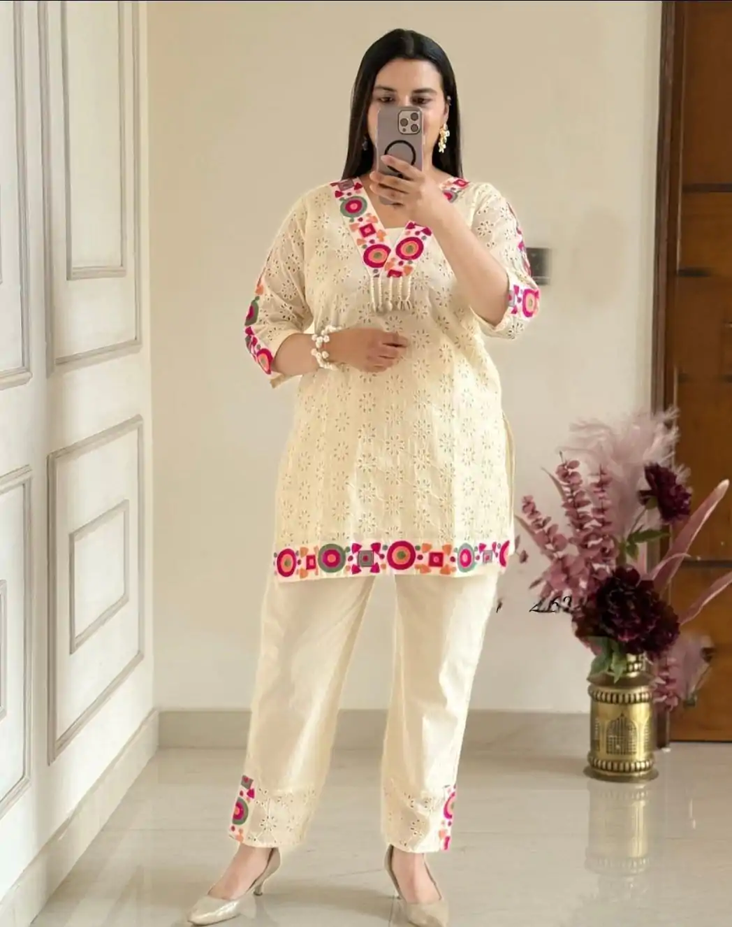 ZSR 3137 Off White | Off White Cotton Salwar Suit with Embroidery Work & Thread Embroidery. Introductory Price ₹1899. Delivery 4-6 Working Days. Shop now. | Jump Suits, Tops & Bottoms, Track Suits, Salwar suit, Casual Suits, Creative suits, Designer Suits, Palazzo Suits, Party Wear Suits, Patiala Suits, Straight Suits, Trendy Wear