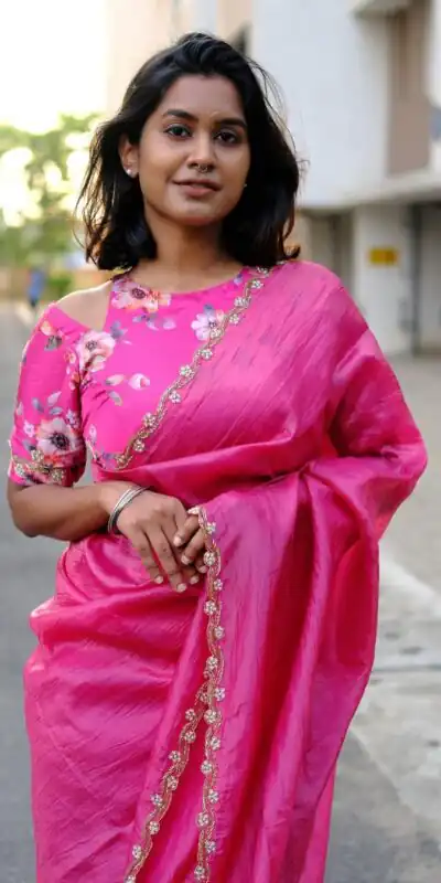 AC Gold Pink Lavender Gold Crush with Lace Border & Lace Work Saree . Festive Deal ₹2599. Delivery 4-6 Working Days. Shop now. | Sarees, Bollywood Sarees, Creative Sarees, Designer Sarees, Embroidered Sarees, Ethnic Saree, Modern Digital sarees, Party Wear Sarees