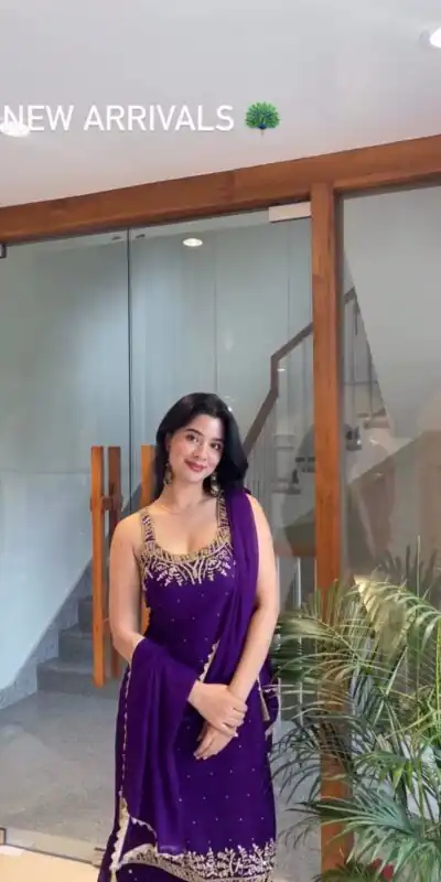 KD 1531 Purple Faux Georgette Lace Work Salwar Suit in . Wedding, Party, Festive, Events, Grab it for ₹2399. Delivery 4-6 Working Days. Shop now. | Jump Suits, Tops & Bottoms, Track Suits, Salwar suit, Casual Suits, Creative suits, Designer Suits, Palazzo Suits, Party Wear Suits, Patiala Suits, Straight Suits, Trendy Wear